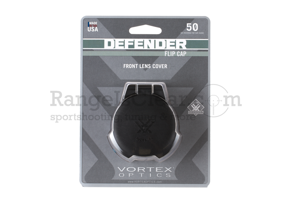 Vortex Defender Flip-Cap Objective 50mm