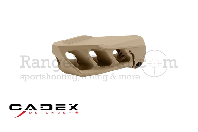 Cadex MX1 Mini Muzzle Break .30 5/8x24 FDE - RangeIsClear Webshop