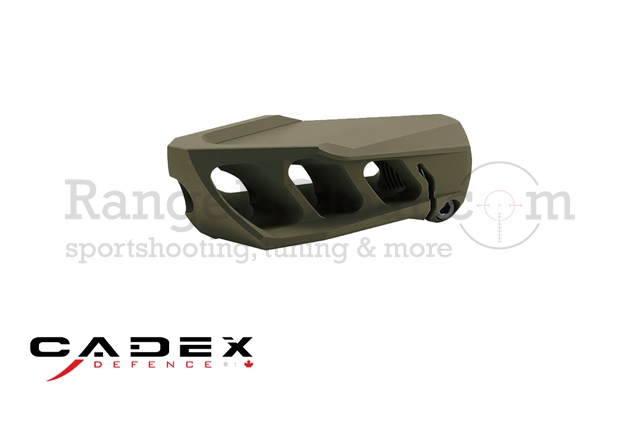 Cadex MX1 Micro Muzzle Break .223 1/2"x28 ODG