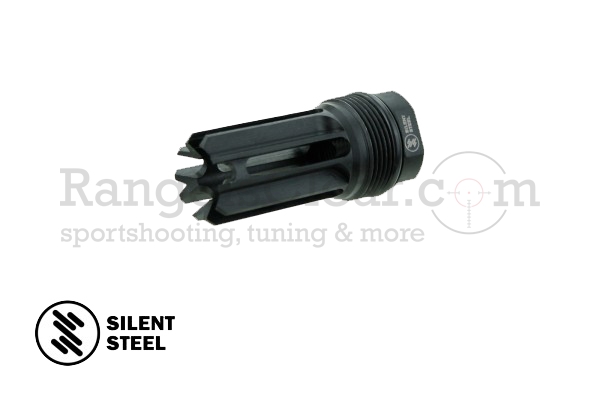 Silent Steel 5-PRONG QD Flash Hider M15x1