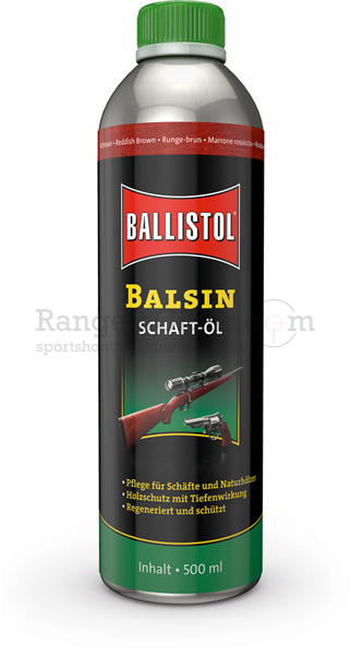 Ballistol Balsin Schaft-Öl Rotbraun 500ml