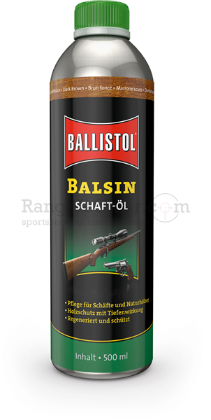 Ballistol Balsin Schaft-Öl Dunkelbraun 500ml