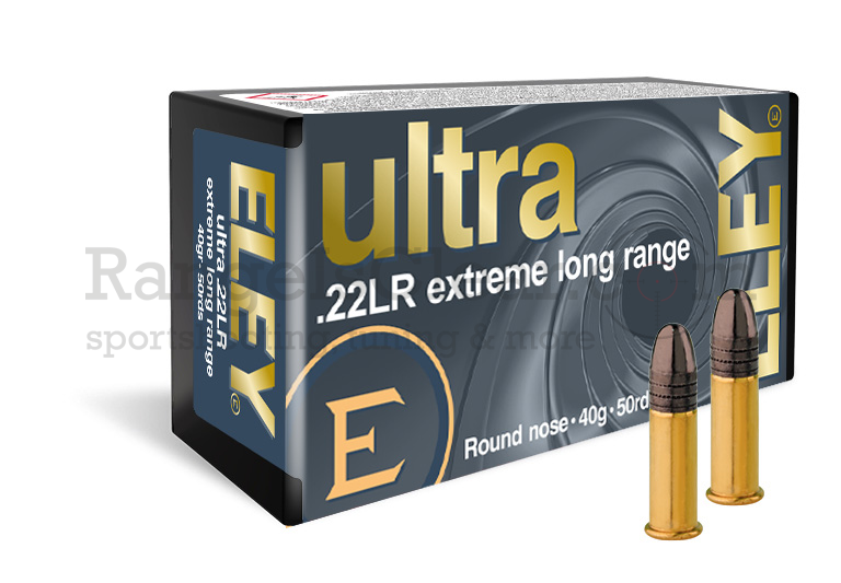 Eley Ultra Extreme Long Range .22lr 40 grs 50 rds
