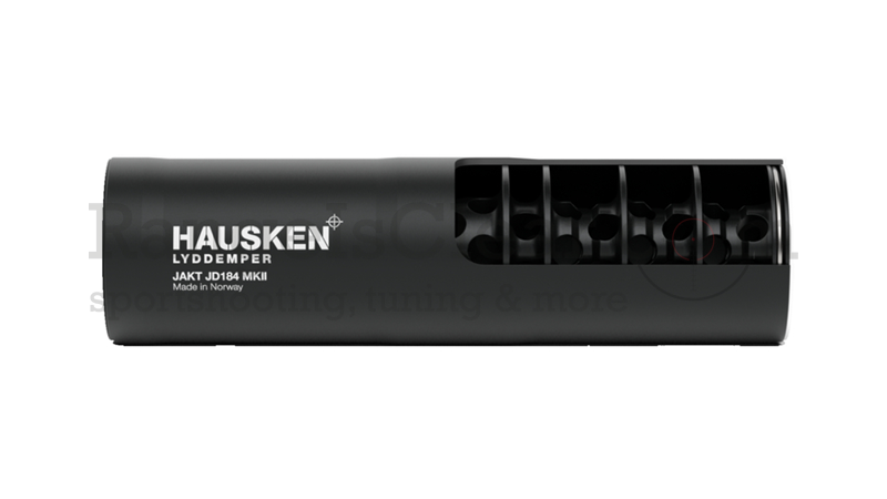 Hausken JAKT JD 184 MKII black .30/.300/.308 M18x1